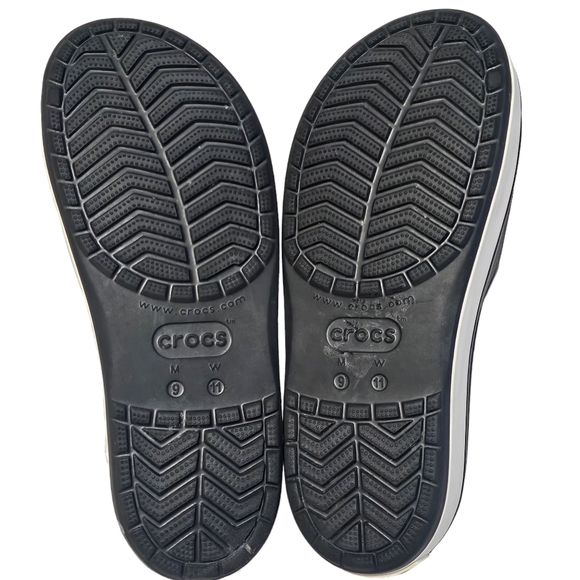 Crocs Crocband Iconic Comfort Chunky Platform Slides Sandal Women's 11/ Men's 9 - Picture 12 of 13